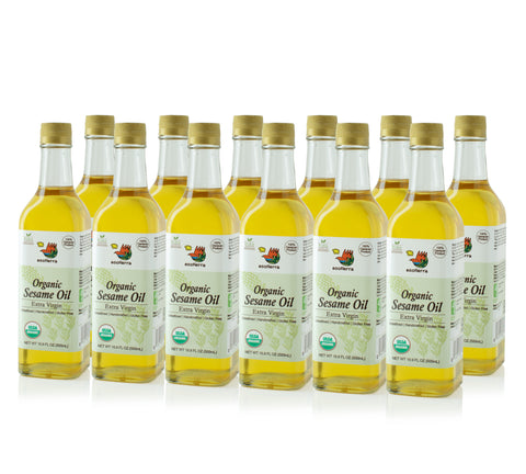 Ecotierra Organic Extra Virgin Sesame Oil - 12 Bottles